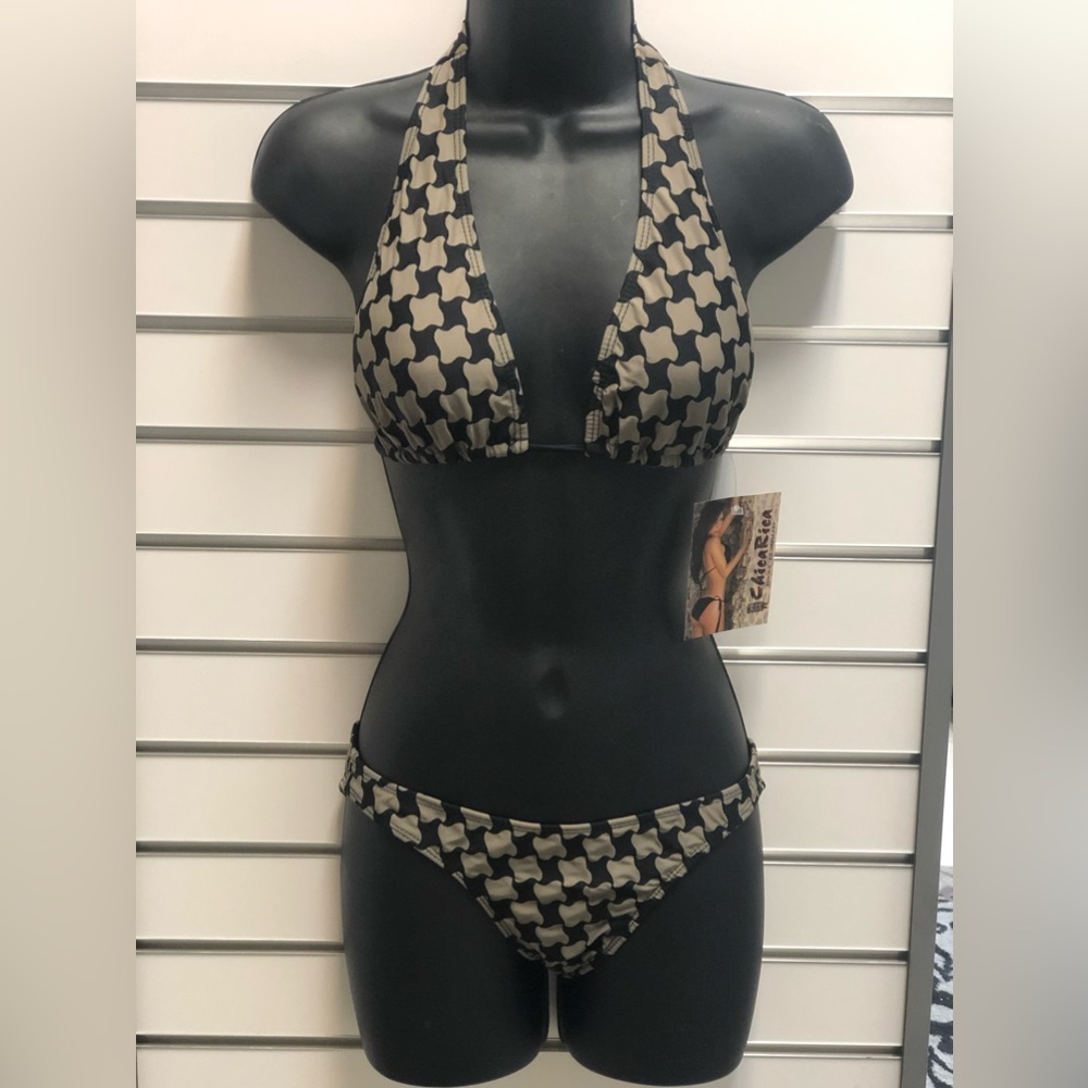 Chica Rica geometric bikini size small